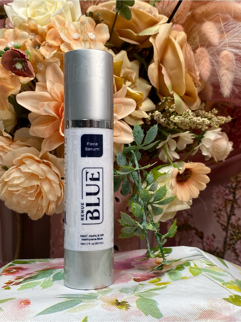 BLUE Face Serum — Silver & White Skincare Serum (1.7 fl oz)